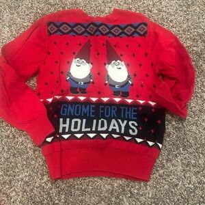Red Holiday Gnome Sweater